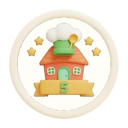 Insignia del nivel 5: Chef de la casa