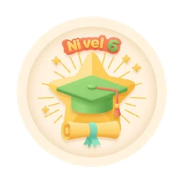 Insignia del nivel 6: Mini Chef estrella