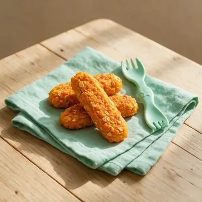 Foto real de la receta Dedos blandos de lenteja y calabaza